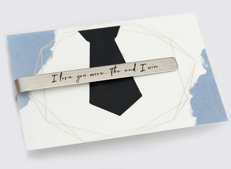 Add a Personal Touch to Your Style with a Custom Handwriting Tie Bar
