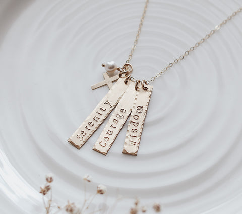 Serenity Prayer Necklace
