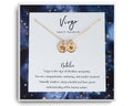 Personalized Virgo Zodiac Necklace