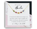 Collar Personalizado para Abuela- Personalized Birthstone Necklace for Grandma