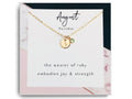 August Birthstone Necklace