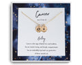 Personalized Cancer Zodiac Necklace