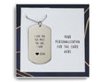 Dog Tag Necklace for Men