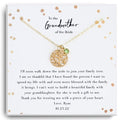 Grandmother of the Bride Gift Necklace