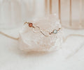 Personalized Infinity Birthstone Bracelet