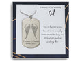 Dad Memorial Necklace For Men