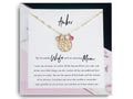 To My Wife Necklace With Message Card