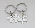 His Crazy & Her Calm Keychain