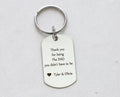 Personalized Keychain for Stepdad