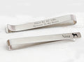 Engraved Pet Memorial Jewelry Tie Clip