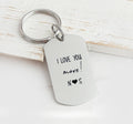 I Love You More Keychain