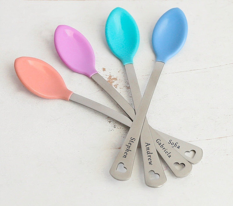 Personalized Set of 2 Baby Spoons – Alora Links Jewelry