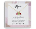 Custom Birthstone Necklace for Mom