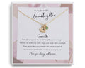Gift for Granddaughter Engraved Necklace