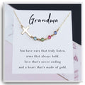Gift Personalized for Grandma- Gold filled, Sterling Silver Necklace