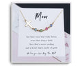 Mom Birthstone Necklace Gift