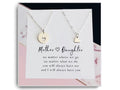 Mother & Daughter Necklace Set