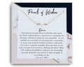 Pearls of Wisdom Necklace - Back to School Gift