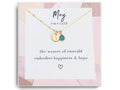 May Birthstone Necklace